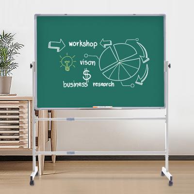 China Teaching+Office+Home School Large Folding Wooden Blackboard Chalk Removable Rewritable Board for sale