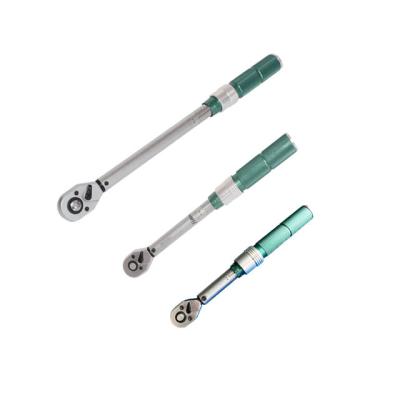 China Chrome Alloy Steel 1/4 Drive Click Torque Wrench Universal Manual Torque Wrench for sale