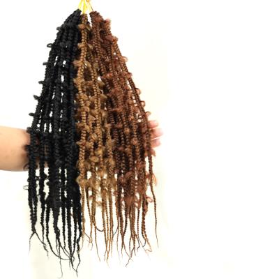 China You Can Wear It For Party SC 22inch Butterfly Box Braids Soft Braing Hair Butterfly Crochet Hair Synthetic Faux Locs Twist Hair For Black Women for sale