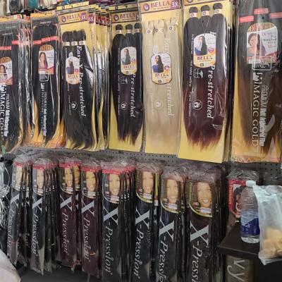 China High Temperature Jumbo Extensions Prestretched Expression Braid Synthetic Fiber Hair 24inch Kanekalons Pre Stretch Jumbo Synthetic Braiding Hair for sale