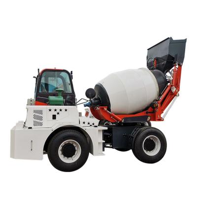 China Fast Hotels Refund 4 CBM Self Loading Concrete Mixer Truck Dubai List Price for sale