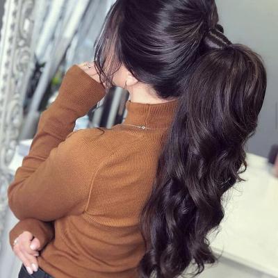 China Human Body Wave Ponytail Brazilian Virgin Wig 360 Lace Front Wig Human Hair Wigs For Black Women for sale