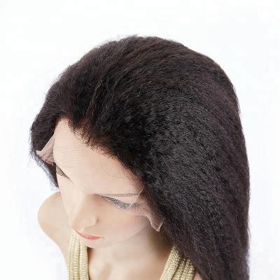 China Wholesale Unprocessed Yaki Full Lace Wig Mono Straight Raw Indian Hair Wig Unprocessed Virgin for sale