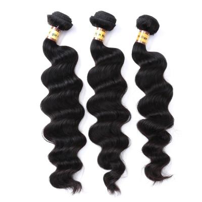 China Loose Body 12 A Grade 40 Inch Loose Body Wave Unprocessed Virgin Brazilian Wholesale Hair Bundles for sale