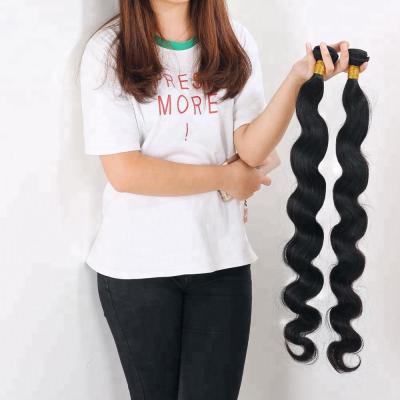 China Virgin Brazilian Body Wave Cuticle Aligned Human Hair Cuticle Aligned Hair Weave Pictures Hair Grade 8A 28 Inches for sale