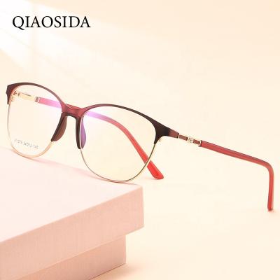 China Reading Game Running New Customized Fashion Women's Logo Glasses Frame Painting Two Color Computer Baking Glasses for sale