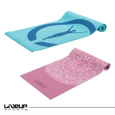 China High Quality Gym Yoga Mats Printed Fitness Pilates Yoga Mat Non Slip Exercise Mat With Printing Surface for sale