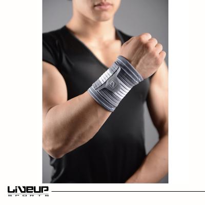 China High Compression Adjustable Wrist Straps Gym Wrist Wraps Polyester Adjustable Wrist Brace Support for sale