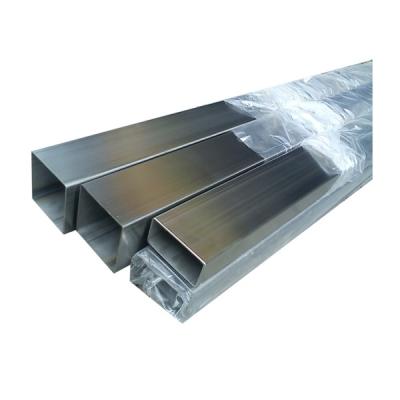 China Decoration Stainless Steel Square Tube Polishing SS 304 Tubing Price for sale