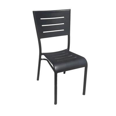 China TW8721 Modern Modern Stackable Aluminum Dining Chair for sale