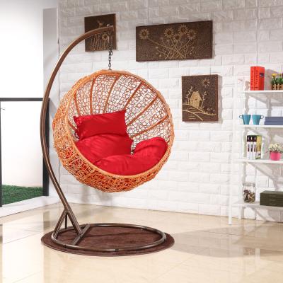 China TW9806S indoor and outdoor rattan PE hanging chair (height) adjustable for sale