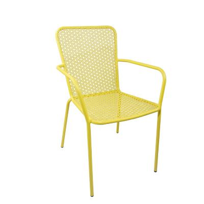 China Modern Industrial Metal Frame Mesh Dining Chair Furniture Metal Mesh Chair TW8738 for sale