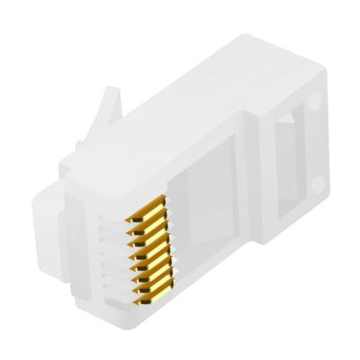 China Network China made 8p8c cat5e cat6 cat6a male rj45 connector for sale