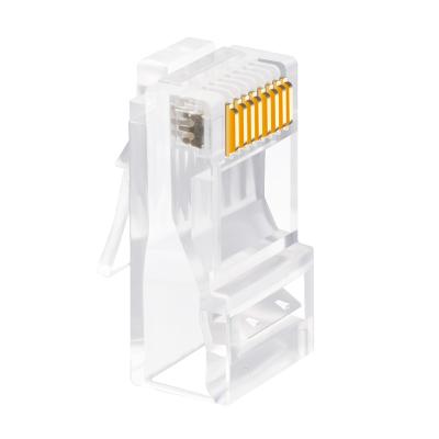 China Networking factory sale trade insurance 8 pin 8 core 8p8c utp ftp cat6 cat5 shielded rj45 plug connector for sale