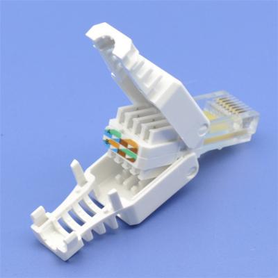 China Ordinary home socket Cat5E network toolless commercial insurance rj45 quick connector for sale