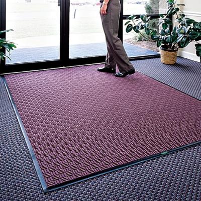 China Entrace Waterproof Indoor Outdoor Garden Carpet Polyester Polypropylene PP Foot Door Floor Commercial Mats for sale