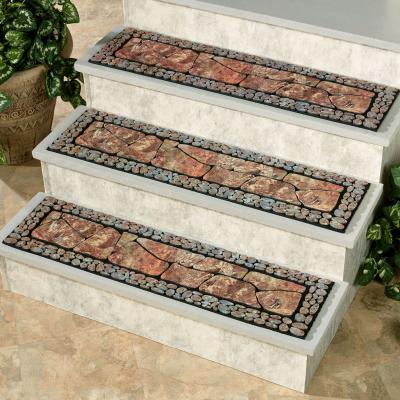 China Stair Mats Stair Case Carpet Stone Outdoor Spiral Stair Tread for sale