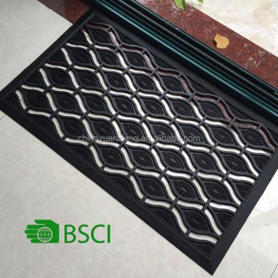 China Non-slip exterior rubber door mat for sale