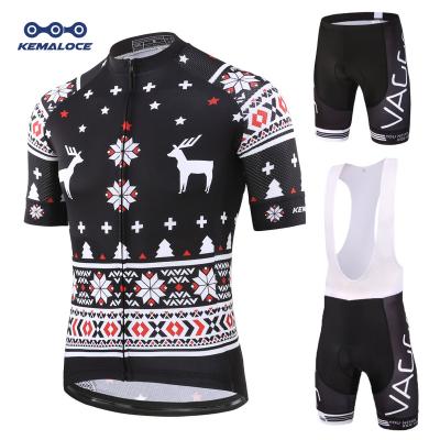 China Antibacterial Black Christmas Branded Cycling Tank Tops,China Cheap Cycling Clothing,Mens Bicycle Shorts Coolmax Bike Suit for sale