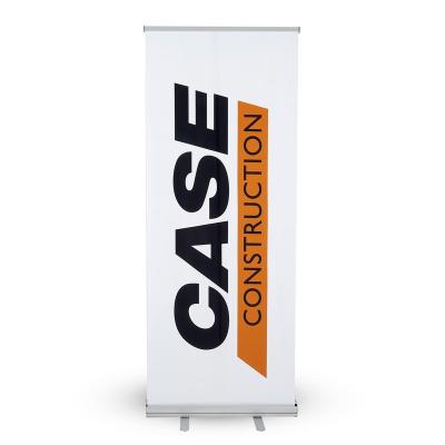 China Promotion Activities Best Selling Customized Retractable Foil Roll Up Banner Shopping Advertising Display Retractable Roll Up Stand Banner for sale