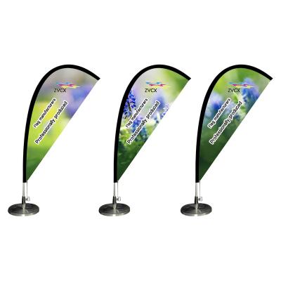 China Strong Promotion Factory Direct Wholesale Office Flag Double-Sided Printing Durable Cheap Table Flag for sale