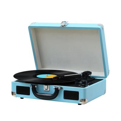 China 3 speed turntable player with bt/built-in battery/USB encoding/PC SD recording T316 for sale