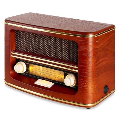 China Stylish Antique BT Player Radio Nostalgic Radio With BT Horn for sale