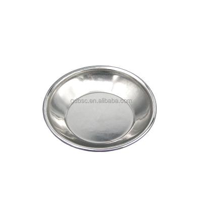 China Metal Stainless Steel Paint Dish Color Tray Paint Mixing Palette for sale