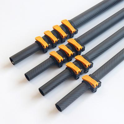 China Sunnysmiler Viable Telescopic Pole 9m Telescopic Rod For Net Telescopic Rod Carbon Curtains Telescopic Pole for sale