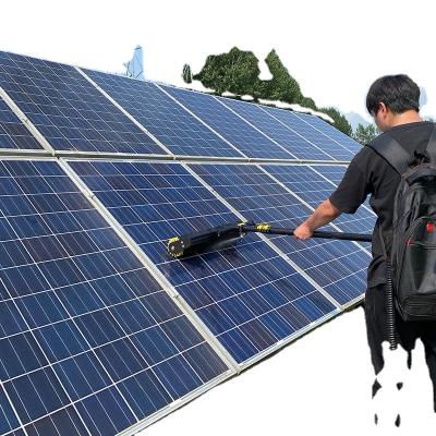 China Sunny Custom Sizes Solar Panel Power System Smiler Solar Panel Cleaning Brush Cleaning Brush For Solar Panel With Roller Brush for sale