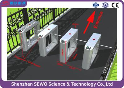 China Fingerprint security access gates , automatic systems entrance stadium turnstile for sale