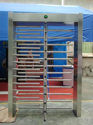 China Bbi-directional Turnstile 5 Million MCBF High Speed Double Channel Full Height Turnstile for sale