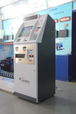 China Multi language Automated Parking Payment Systems Self Payment Kiosk Machine for sale