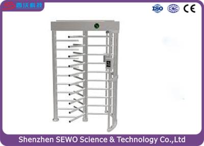 China Hoge van de Gecontroleerde Toegangspoorten van de Veiligheidsingang Volledige Turnstile van het de Hoogte Enige Kanaal Te koop