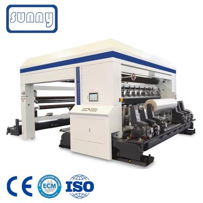 China 3200mm High Precision Automatic Roll BOPP Paper Film Slitting Machine Factory Price for sale