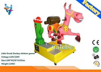 China Mp4 Kids Amusement Rides Swing Car Ride On Toy Little Drunk Donkey Children Games for sale