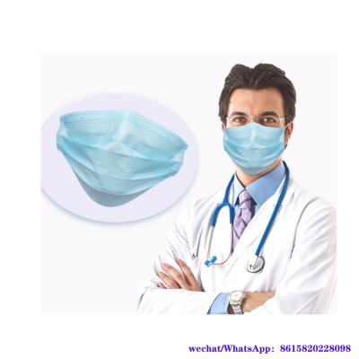 China disposable 3ply face masks product information and PP abg Package Face Mask for sale