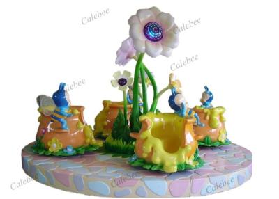 China 4 Player Carousels Roundabout Honeypot Park Amusement Centre Bee Paradise Carousel for sale