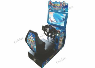 China Crazy Coin Operated Game Machines Arcade Simulator Driving Car Racing Games for sale