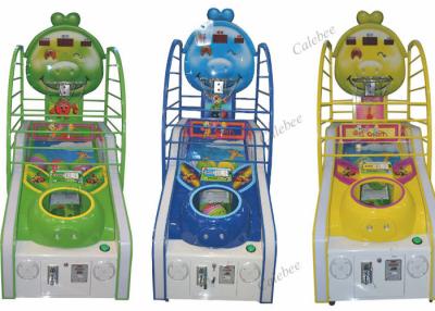 China Coin Operated Cute Kids Basketball Game Machine Pig Type for Amusement Center for sale