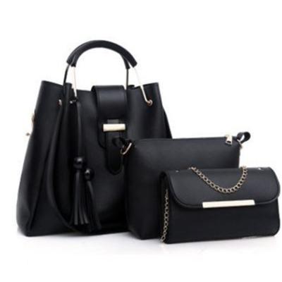 China Wholesale Fashion Factory Sale Various Black Clutch Handbag Ladies Bags Leather Handbags for sale