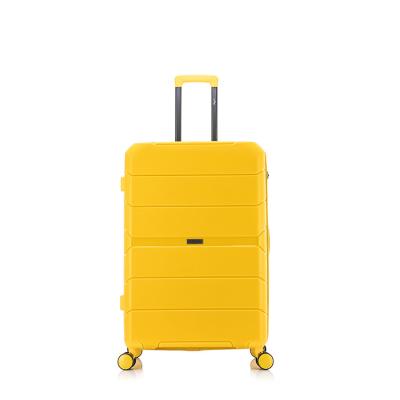 China PP material is lightweight fashionable design suitcase travel bags suitcase luggage travel trolley luggage bag for sale for sale