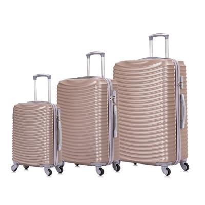 China Excellent impact resistance and wear resistance travel box suitcase trolley luggage bag suite luggage moving filter special hot selling mount set for sale