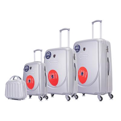 China 2021 Wholesale Custom High Quality Excellent Impact Resistance And Wear Resistance Designers Suitcase Set Trolley Travel Bags Hand ABS Suitcase for sale