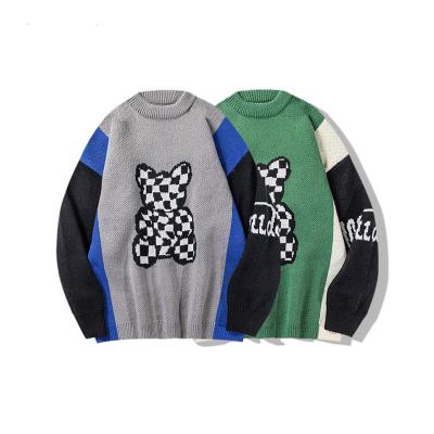 China Bear Pullover New Style Winter Autumn Fashion Anti-pilling Custom Knitted Sweater For Man for sale