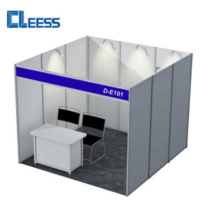 China Factory Price Modular Aluminum Shell Scheme Standard Exhibition Booth Trade Show Stands 3x3 for sale