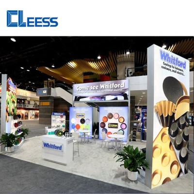 China Portable Lightbox Seg Edge Fair Booth Display 2 Sided Graphic Fair Booth Graphic Backlit Easy Installed 2 Sided Lightbox Seg Edge Graphic Backlit Display 2 Sided Lightbox Seg Edge Fair Booth Display for sale