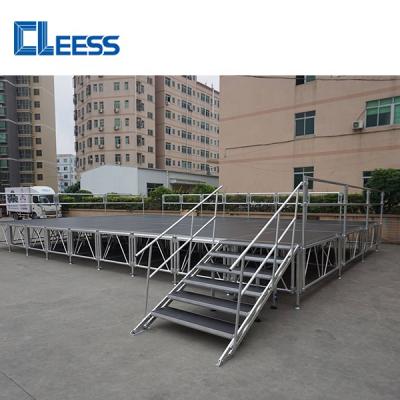 China Concert High Performance Aluminum Portable Performance Stages for sale