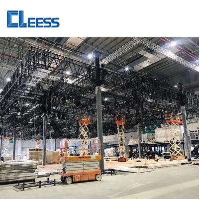 China Custom Lighting Heavy Load China Display Trade Show Truss Aluminum Booth Booth Stand For Car Show for sale