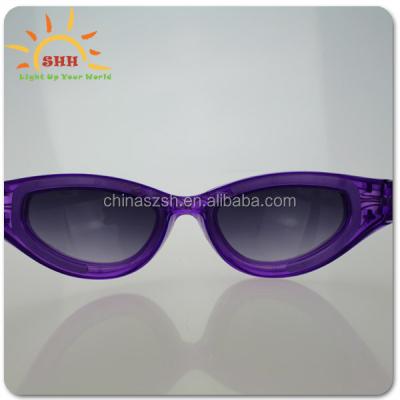 China Party Factory Supply Directly Fashion LED Lights Flashing Sunglasses For Promotion Charming Glasses for sale